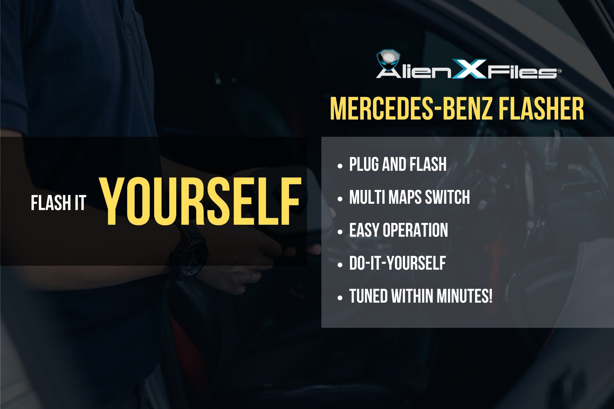 Alienxfiles Mercedes-Benz ECU Flasher Alienxfiles Mercedes-Benz ECU Flasher